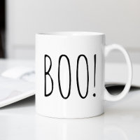 Boo! Taça Latte/Fãs de Halloween Fantasmas Engraça