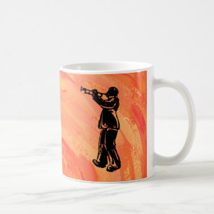 Caneca De Café Boogie Nights Trumpet Orange