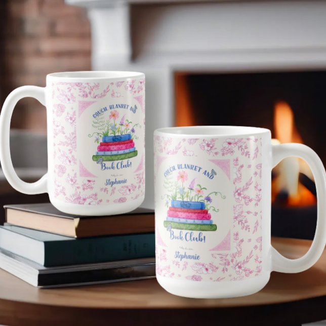 Caneca De Café Book Lover Club (Criador carregado)
