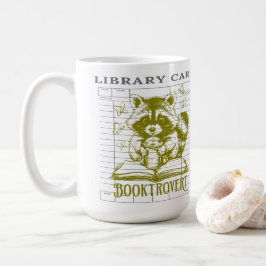 Caneca De Café Bookish Bookshelf Est. 20XX