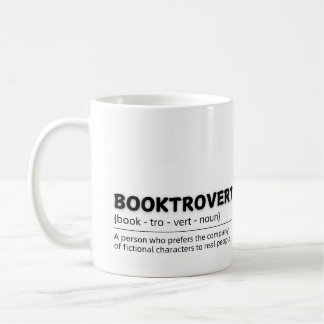 Caneca De Café Booktrovert: Ficção Sobre Realidade Mug