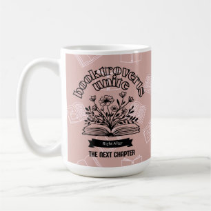 Caneca De Café "Booktroverts Unite"