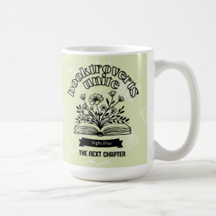 Caneca De Café "Booktroverts Unite"