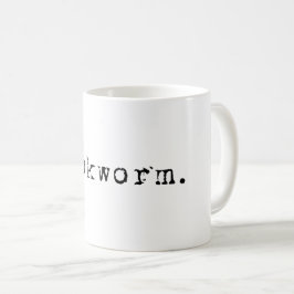 Caneca De Café Bookworm