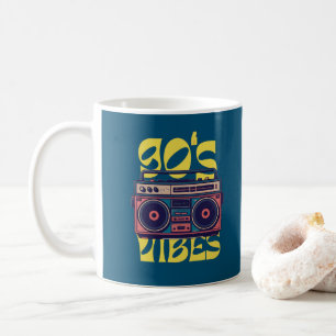 Caneca De Café Boombox de 90 anos