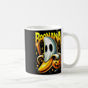 Caneca De Café Boonana Ghost Nana Dia de as Bruxas engraçado Cost