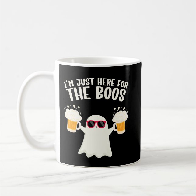 Caneca De Café Boos Beer Tipsy Ghost Adultos (Esquerda)