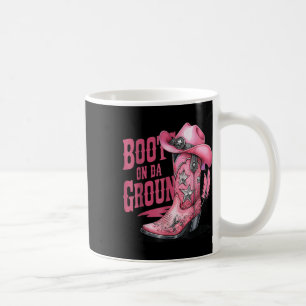 Caneca De Café Boot No Ground Dancing Western Cowgirl Counter