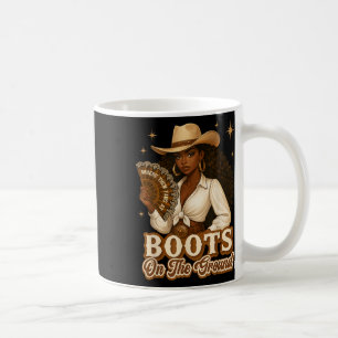 Caneca De Café Boot No Terreno Da 12 De Junta Onde Eles Estão