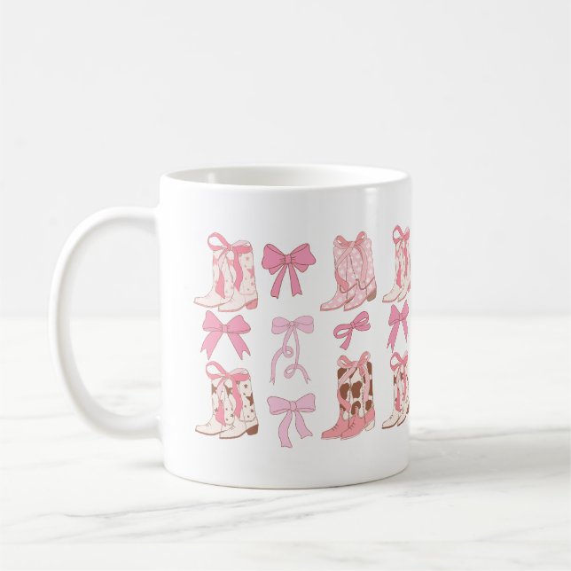 Caneca De Café Boots e Arcos Coquette Mug (Esquerda)