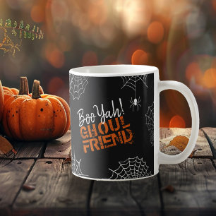 Caneca De Café BooYah Ghoul Friend Halloween ID684