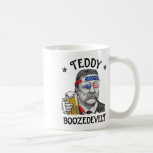 Caneca De Café Boozedevelt Theodore Roosevelt 4 De Julho Homens