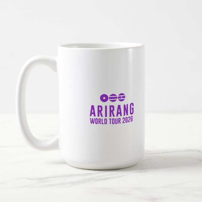 Caneca De Café Bora World Tour 26 (Esquerda)