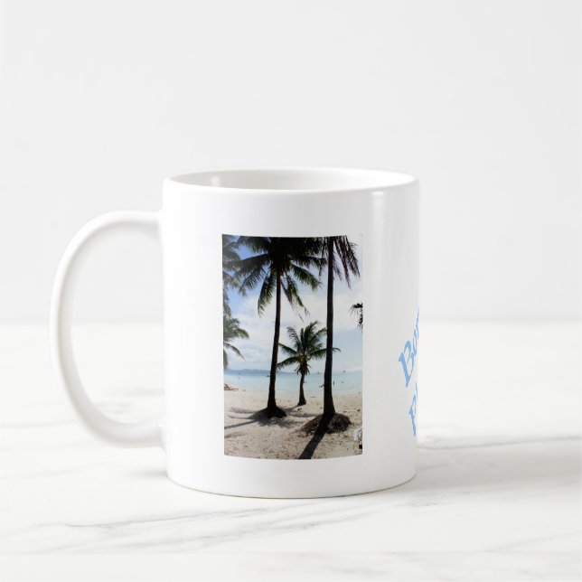 Caneca De Café Boracay Filipinas (Esquerda)