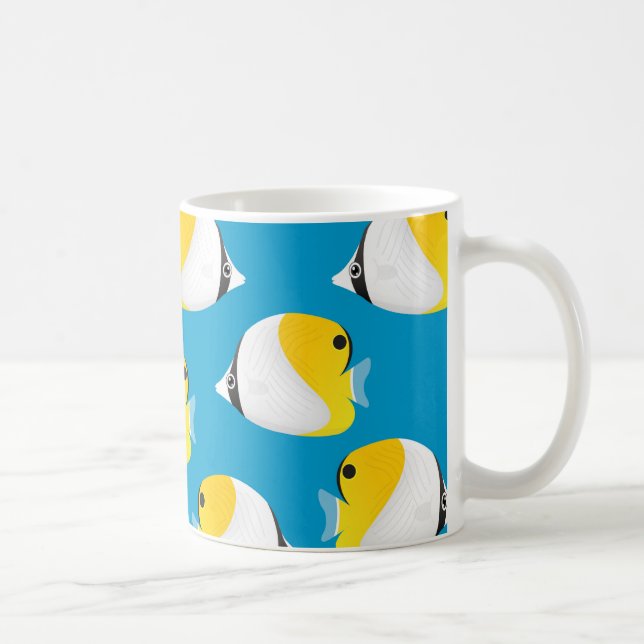 Caneca De Café Borboleta (Direita)