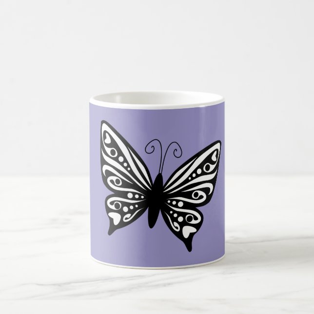 Caneca De Café Borboleta (Centro)