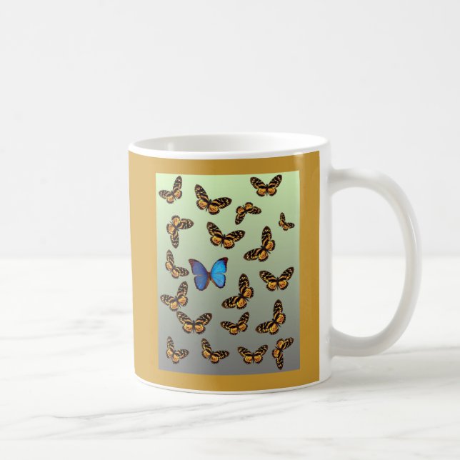 Caneca De Café borboleta (Direita)