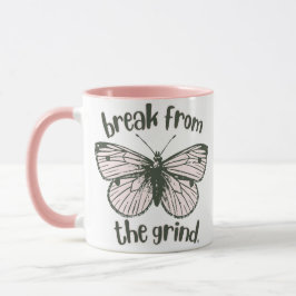 Caneca de Café Borboleta