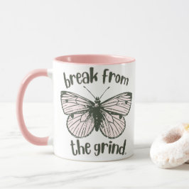 Caneca de Café Borboleta