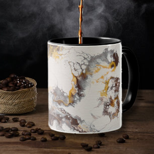 Caneca De Café Borboleta - acrílico abstrato