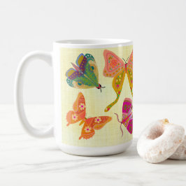 Caneca De Café Borboleta Amigos Mug