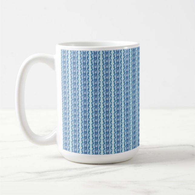 Caneca De Café Borboleta Azul (Esquerda)