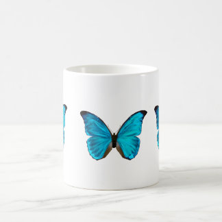 Caneca De Café borboleta azul