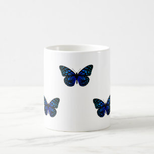 Caneca De Café borboleta azul Thunder_Cove