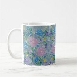 Caneca De Café Borboleta Bush Floral Coffee Mug