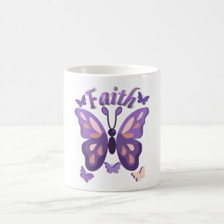 Caneca de Café Borboleta da Fé