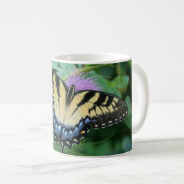 Caneca De Café Borboleta do Swallowtail do Tigre Oriental