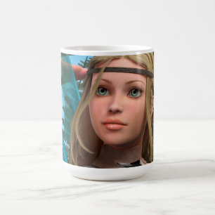 Caneca De Café Borboleta Fada