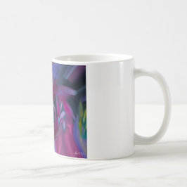 Caneca De Café Borboleta no Poster Cornflower no 3