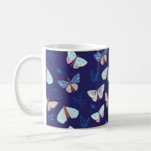 Caneca De Café Borboleta-Padrão