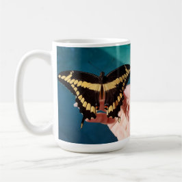 Caneca De Café Borboleta Rabo de Andorinha Gigante