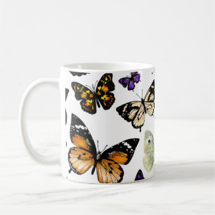 Caneca De Café Borboletas