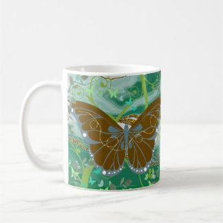 Caneca De Café borboletas