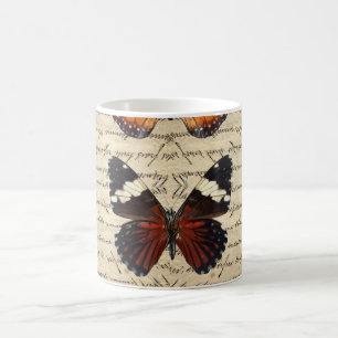 Caneca De Café borboletas
