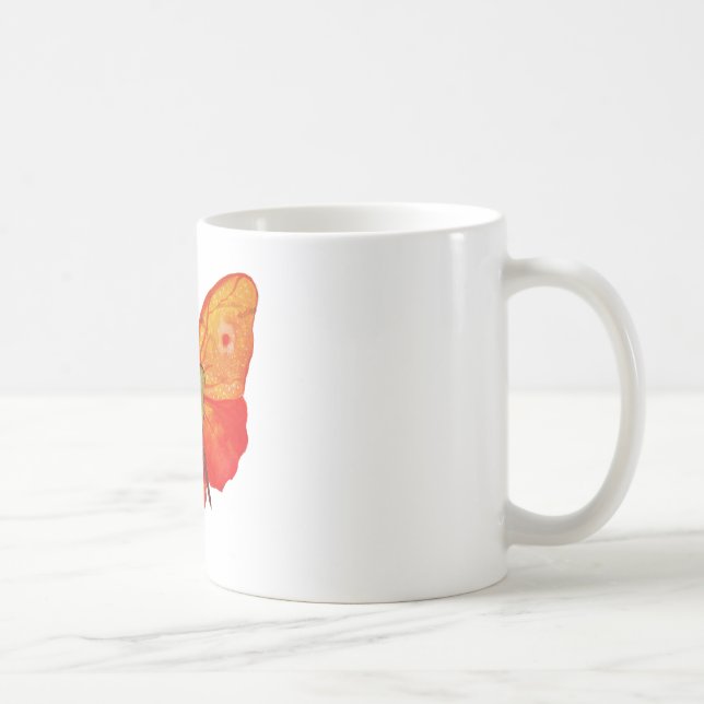 Caneca De Café Borboletas de verão Mug (Direita)