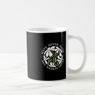 Caneca De Café Borboletas Florais Anti Trump Democrata Presidente