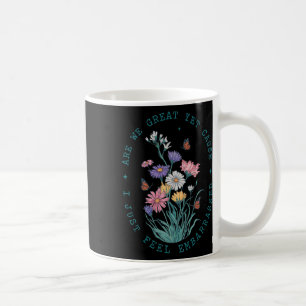 Caneca De Café Borboletas Florais Anti Trump Democrata Presidente