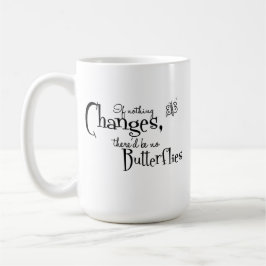 Caneca De Café Borboletas Mug