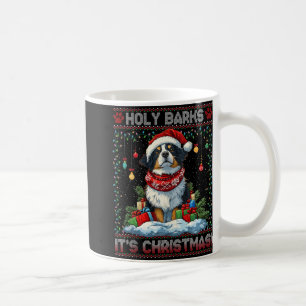 Caneca De Café Borda Collie Árvore de Natal Decorações Cachorros