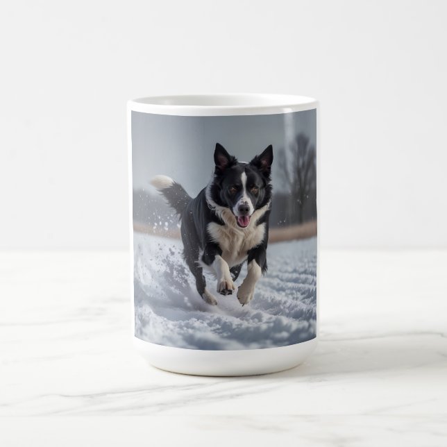 Caneca De Café Borda Collie Elegante Breja (Centro)