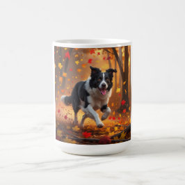 Caneca De Café Borda Collie Elegante Breja
