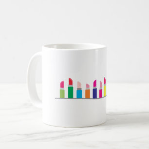 Caneca De Café Borda do Batom