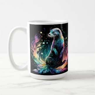 Caneca De Café Borda do Espectro: As Tartes Brilham