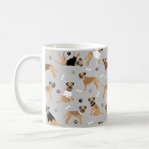 Caneca De Café Borda, Ossos Terrier e patas
