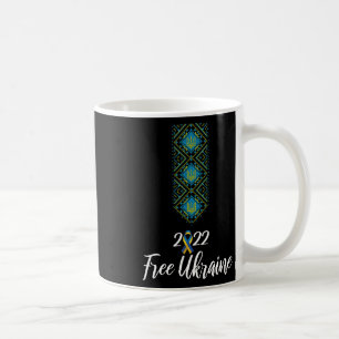 Caneca De Café Bordado Ucraniano Vyshyvanka Para Homens Suporte F