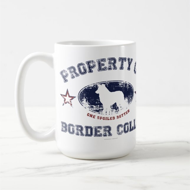 Caneca De Café Border collie (Esquerda)